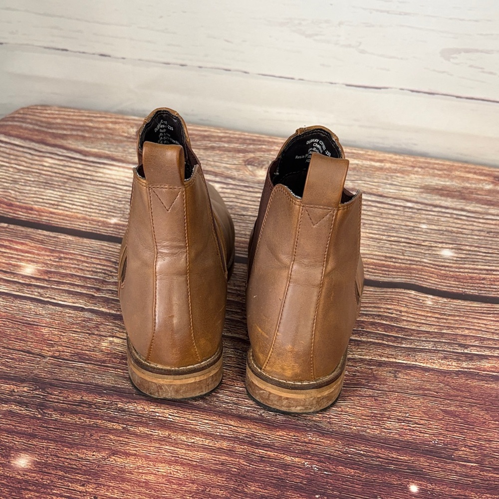 Crevo Tan Leather Chelsea Boots - Picture 3 of 6